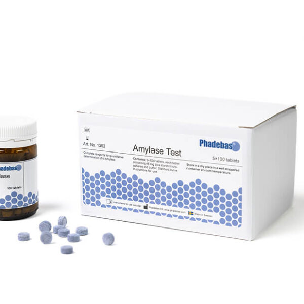 Phadebas® Amylase test, 5x100 tablets